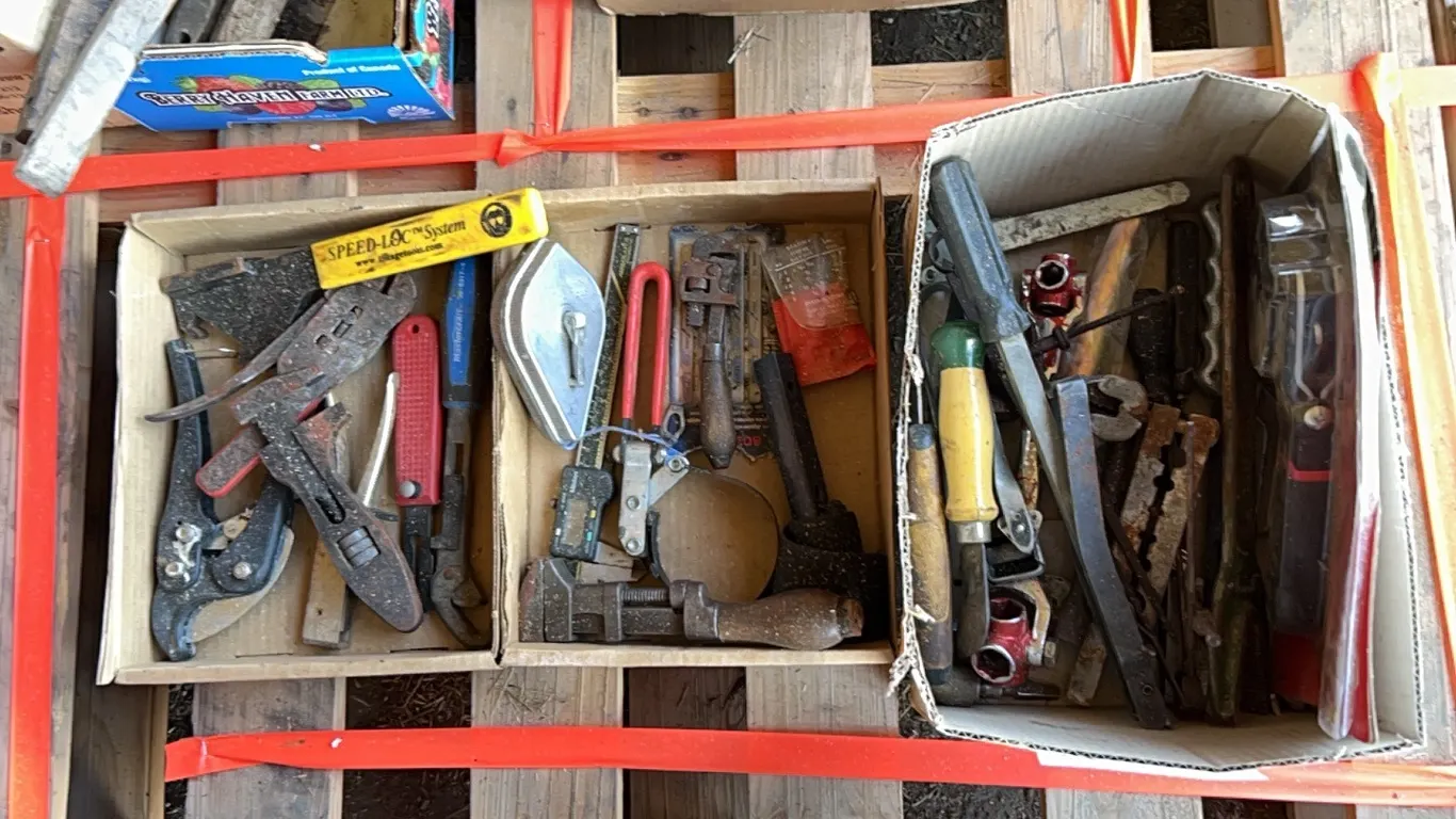 3 - BOXES OF ASSORT TOOLS
