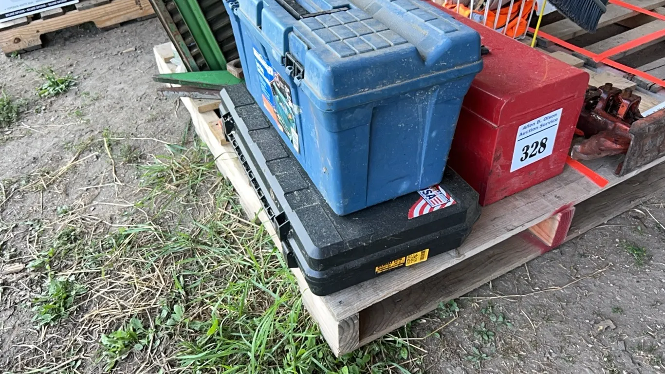 3 - EMPTY TOOL BOXES