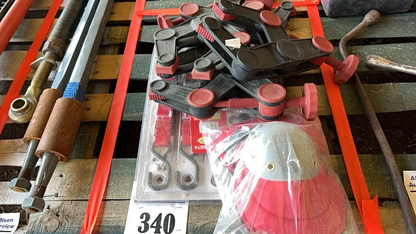RATCHET STRAPS, KNEE PADS & CLAMPS