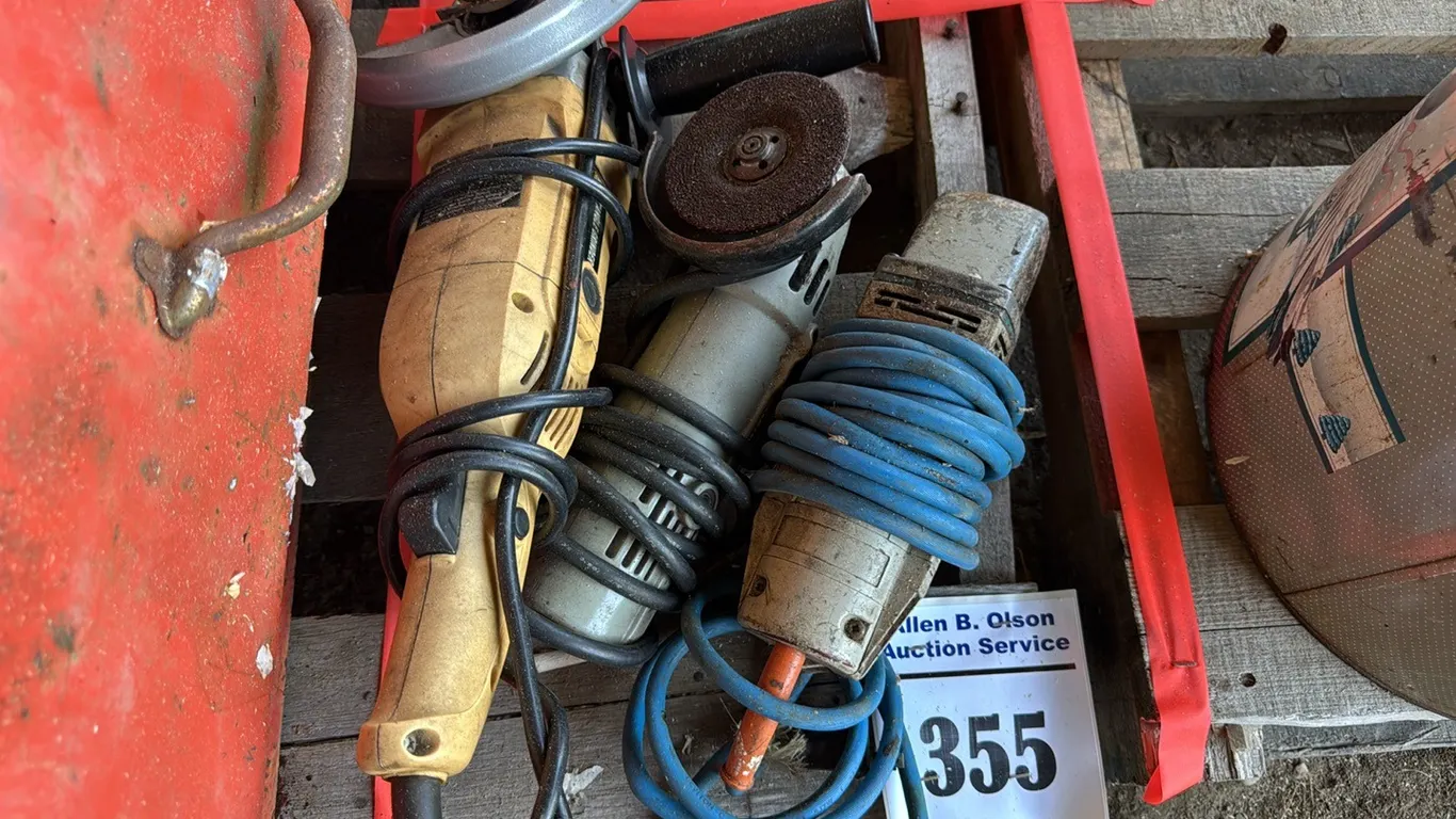 3 - ANGLE GRINDERS