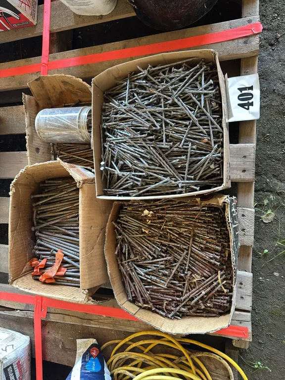 6" SPIKES, 4" ARDOX NAILS & MORE