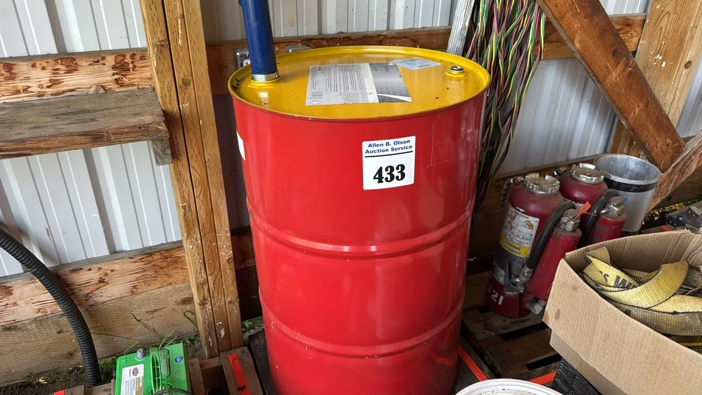 EMPTY STEEL DRUM