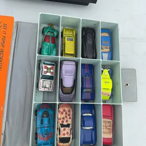 Hot wheel cars in 2 hot wheel carrying cases