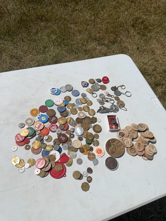 Tokens, metals, wooden nickels