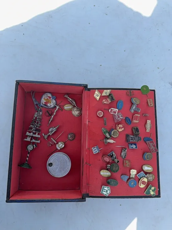Foreign pins - vintage