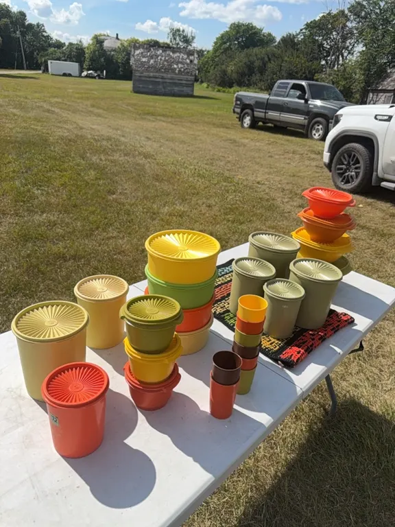 Tupperware colorful