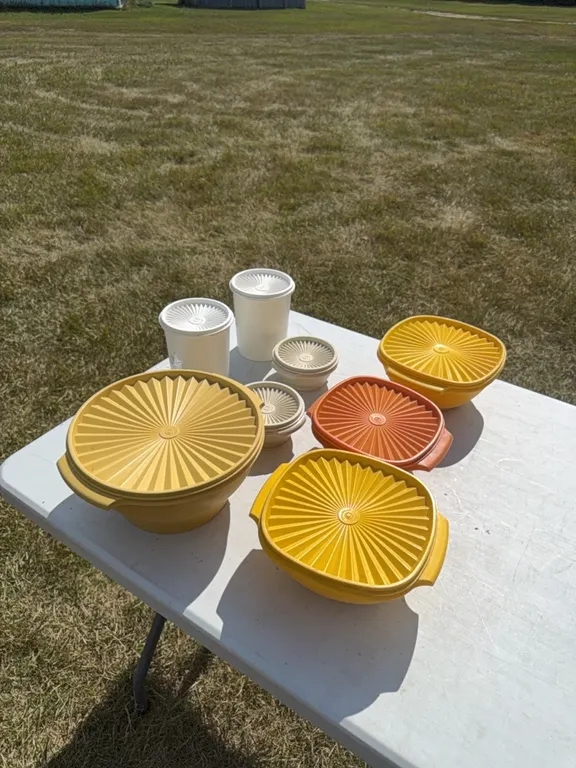 Tupperware colorful