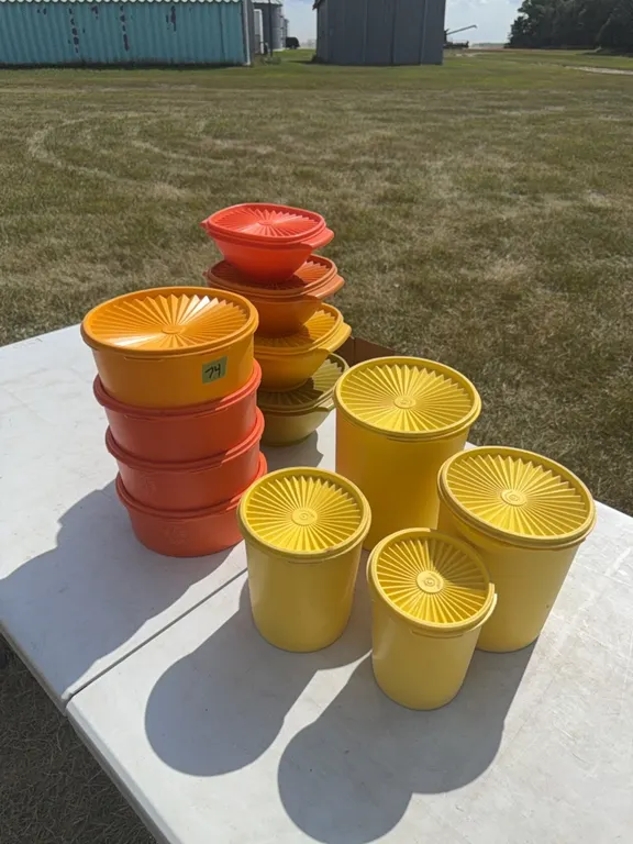 Tupperware colorful