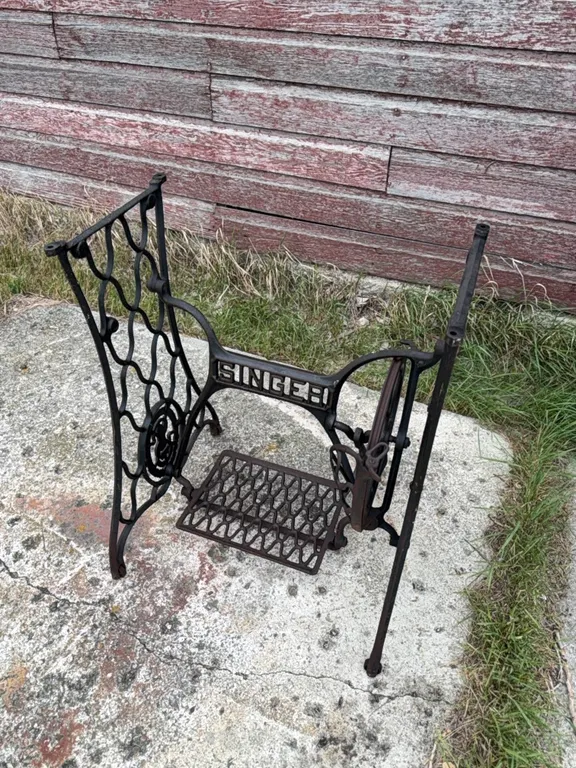 singer sewing machine iron base