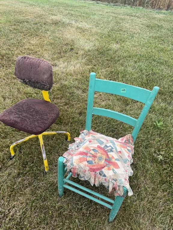 old chairs & office chair