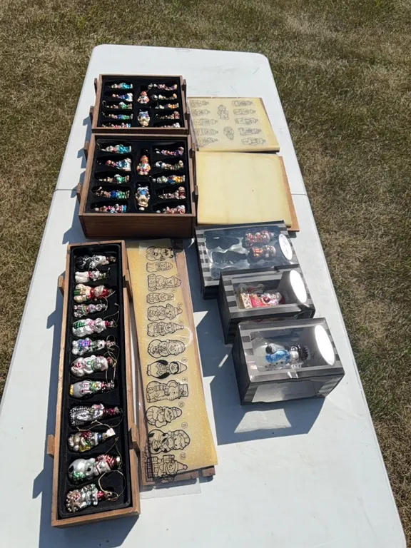 Christmas ornaments in boxes - Radco & Thomas Pacconi