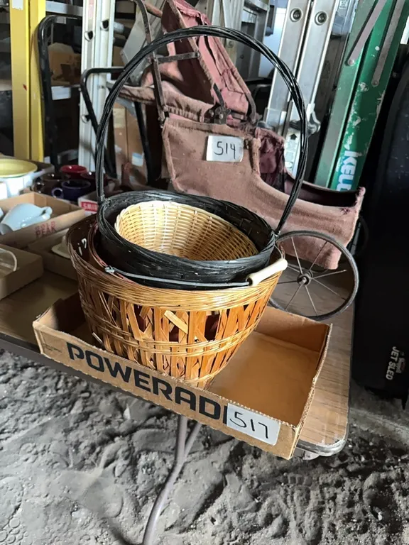 Assorted baskets