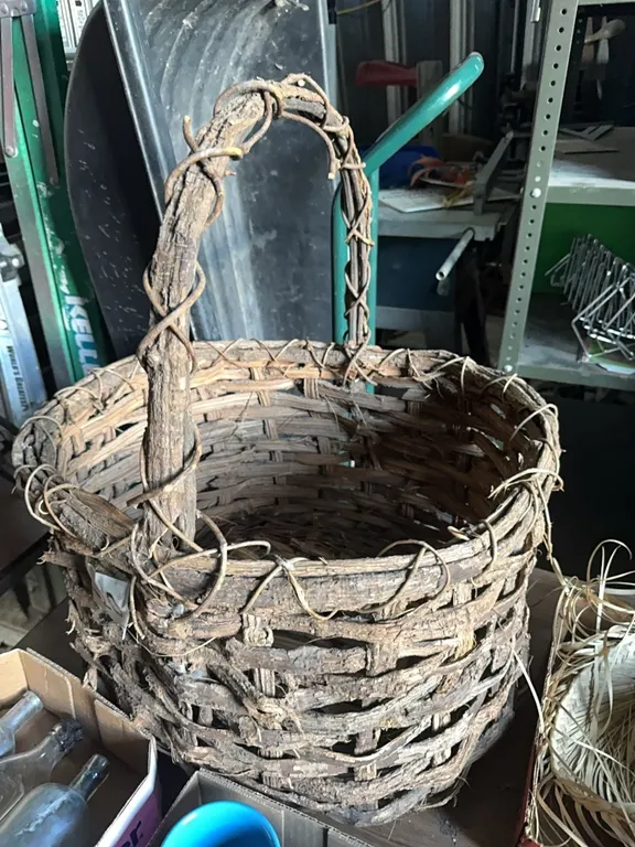 Unique woven basket