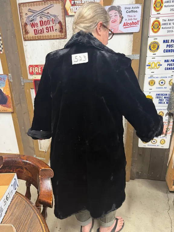 Fur coat