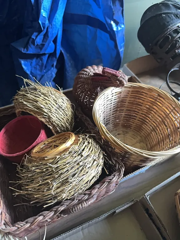 Assorted baskets