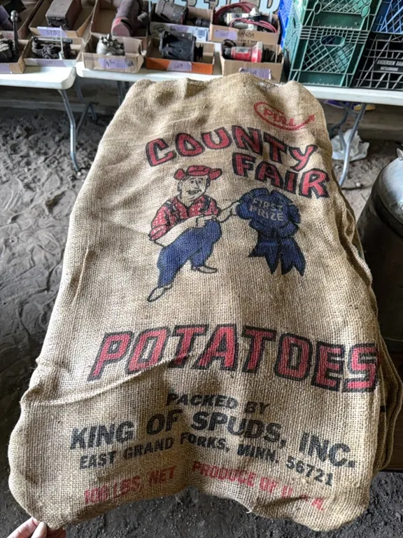 Burlap bags