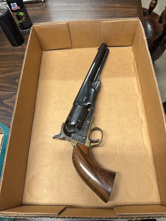 Replica black powder pistol
