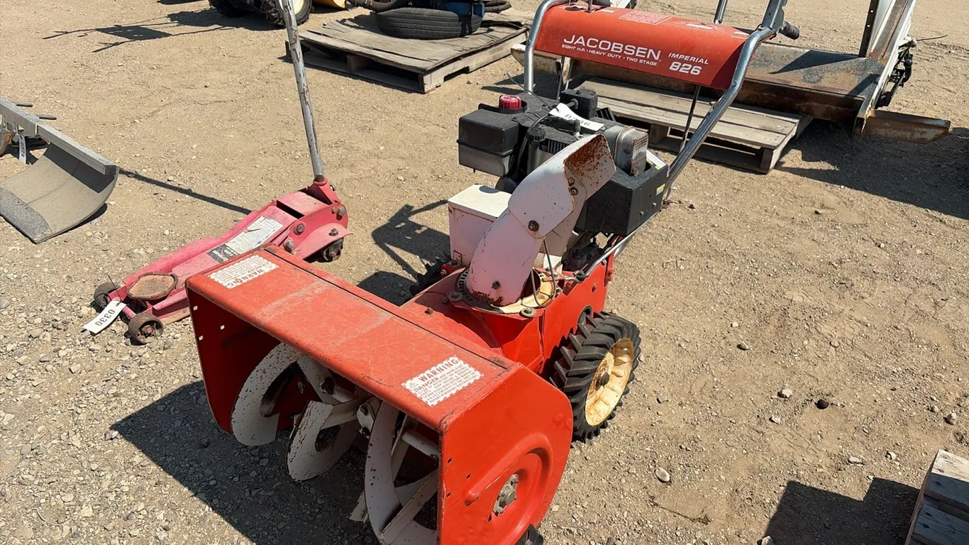 ID 0336 Jacobson Snowblower