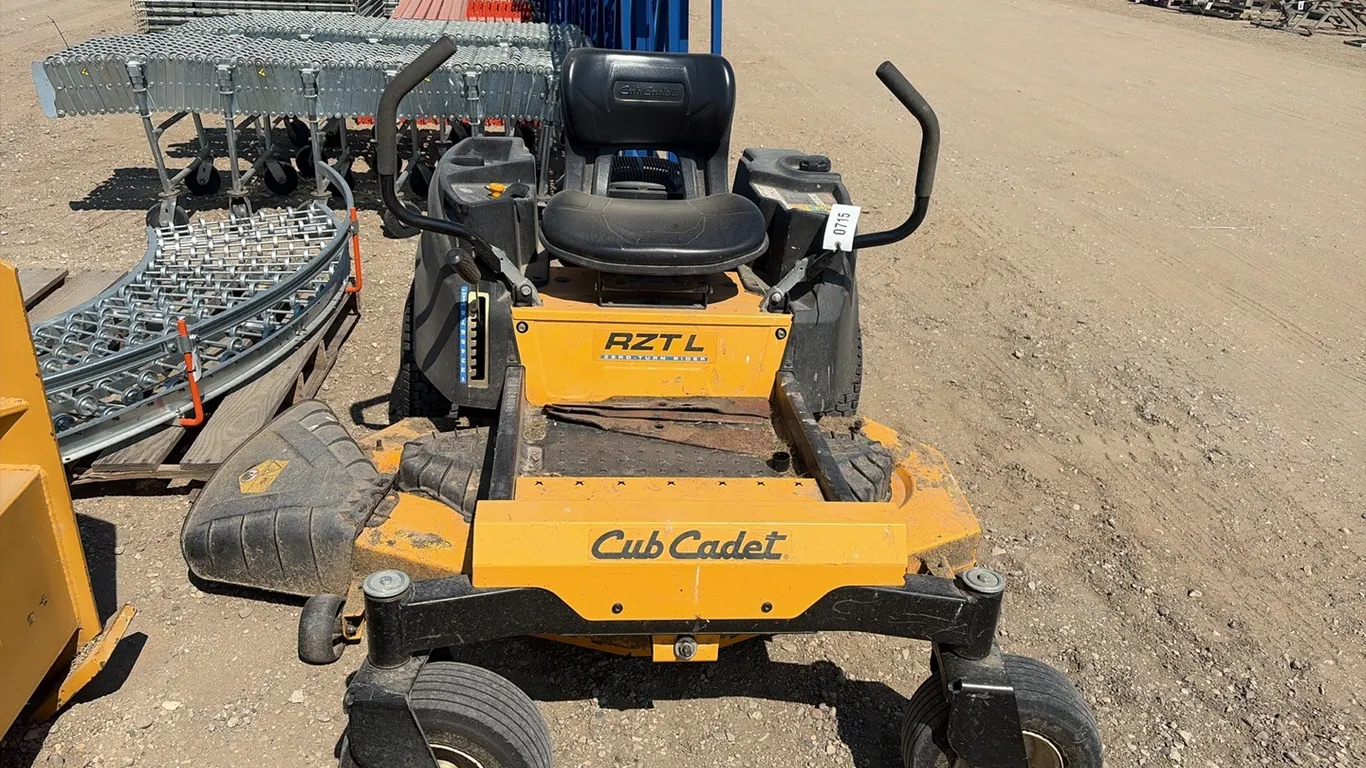 ID 0715 Cub Cadet Zero Turn RZTL Lawn Mower