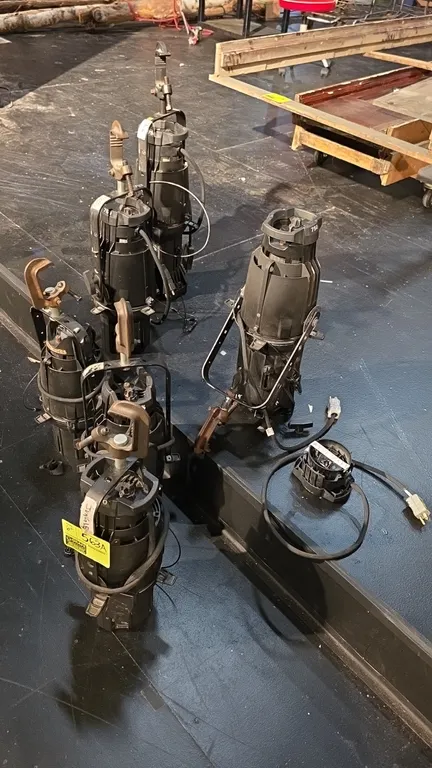 ETC Ellipsoidal, Source Four stage lights, 120V (6+)