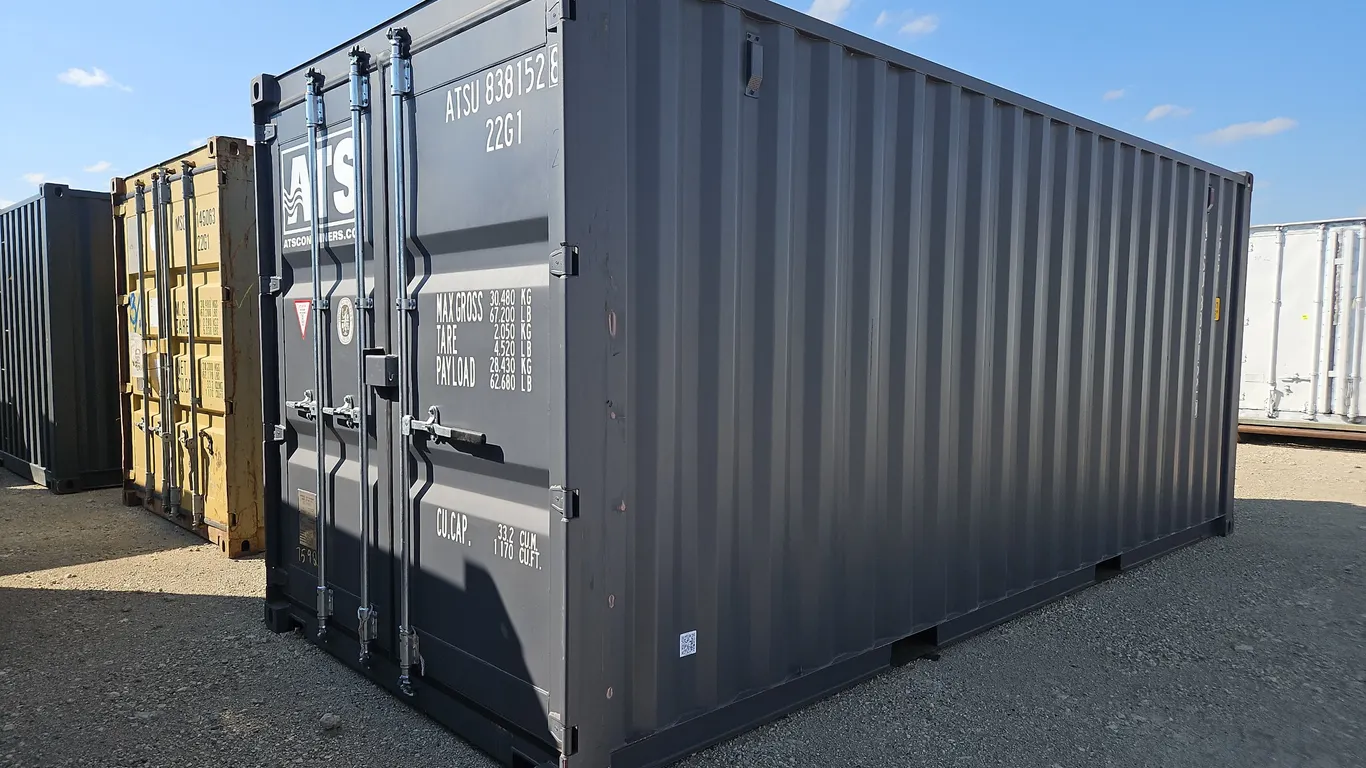 20' 1 Door Single Use Sea Container