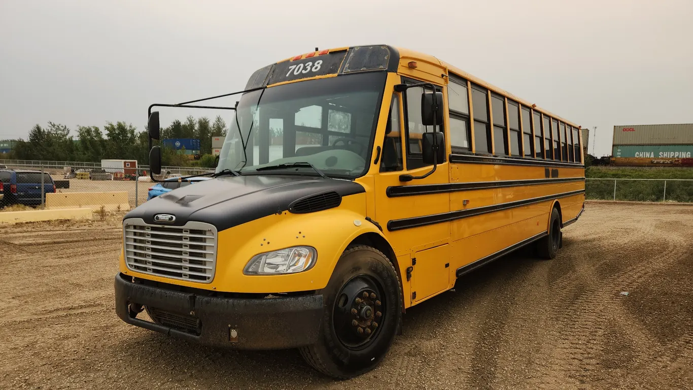 Non-Operable 2015 Freightliner B2 Chassis S/A 46 passenger Passenger Bus