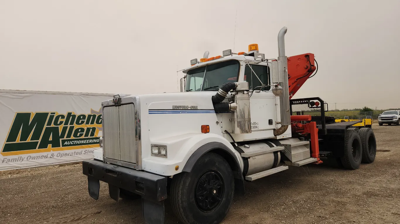 1988 Western Star 4964F T/A Atlas AK4006 Picker Boom Truck