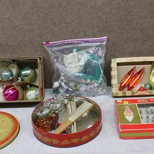 Christmas Ornaments and Light Sets