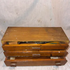 Old wooden box