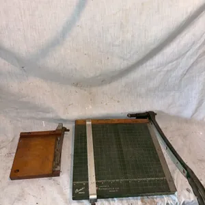 Vintage paper cutters