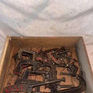 Box of c clamps