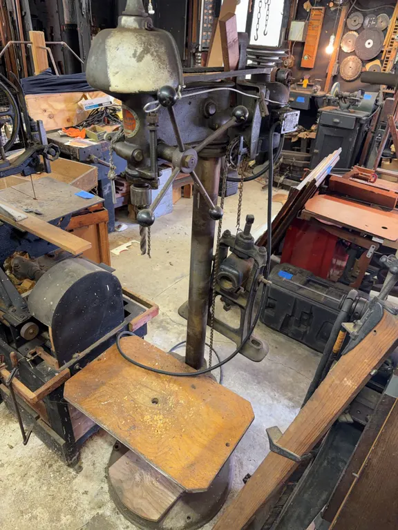 Working walker turner drill press