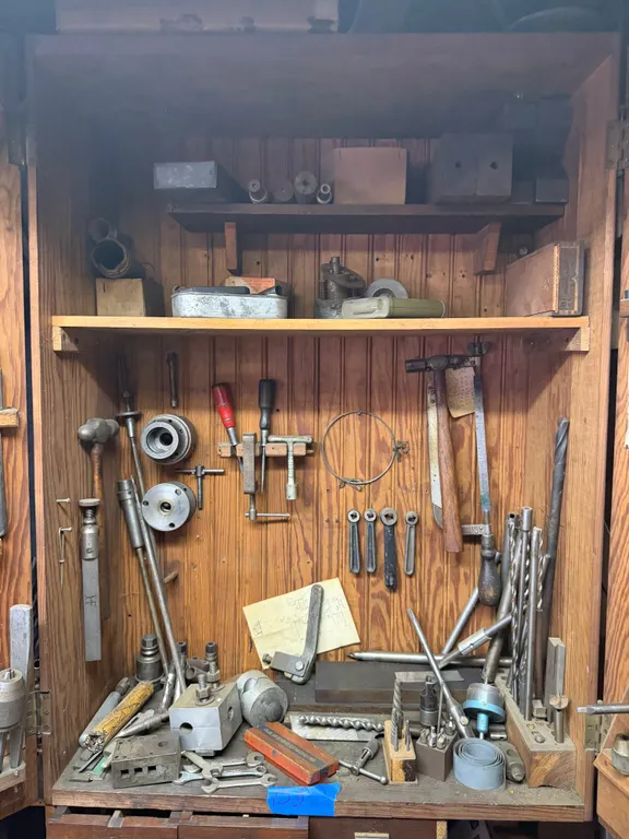 Assorted tools and drill bit