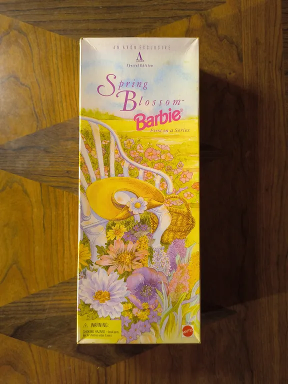 1995 Avon Exclusive Spring Blossom Barbie Special Edition Collectible Doll by Mattel