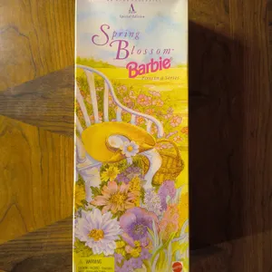 1995 Avon Exclusive Spring Blossom Barbie Special Edition Collectible Doll by Mattel
