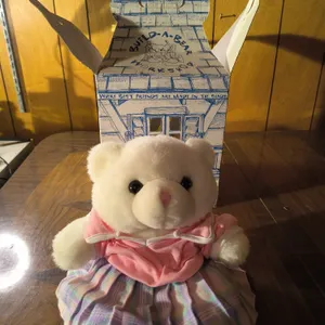 Vintage Build-A-Bear Workshop Teddy Bear & Clothing Lot