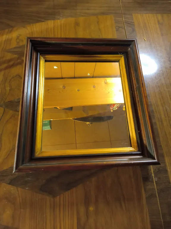 Victorian Deep-Cove Wall Mirror Hyman Bros. Indianapolis