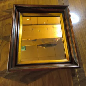 Victorian Deep-Cove Wall Mirror Hyman Bros. Indianapolis
