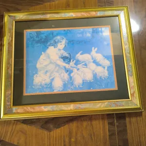 Vintage Frederick Morgan “Alice in Wonderland” Framed Print