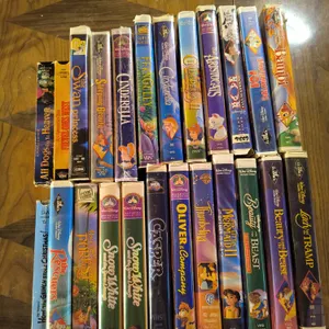 Vintage Disney Mostly VHS Lot
