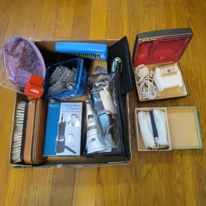 Vintage Shaving & Grooming Lot - Remington Roll-A-Matic, Safety Razor, Trimmers  & More Lot