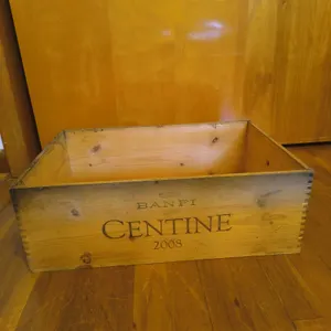 Assorted vintage glasses in Banfi Centini Crate Lot