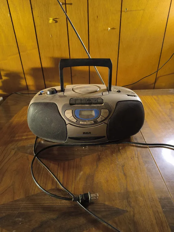 RCA RP-7968B Portable CD & Cassette Radio Boombox