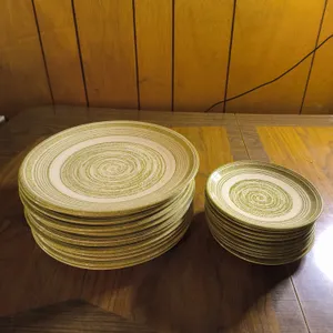 Vintage Max Schonfeld El Verde Casual Ironstone Plates Lot