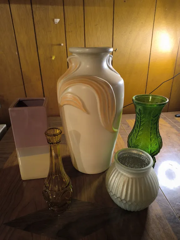Collection Of Vintage Vases Lot