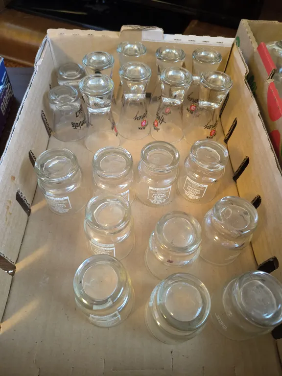 Vintage Shot Glasses Lot