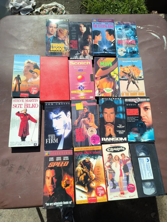 Vintage VHS Lot