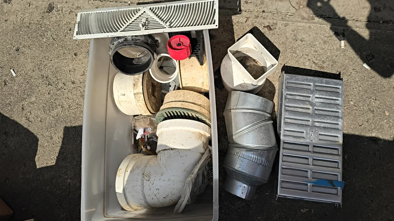 Plumbing And Housing Misc Items Lot