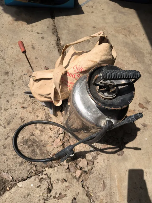 Vintage Seeder And Sprayer Lot