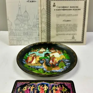 "Russian Fairy Tales" & Russian Music Box